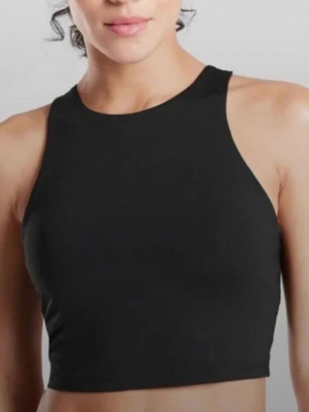 Athleta Black Conscious Crop- Large